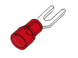 Velleman - Rode kabelschoen 4.3mm