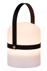 Lucide - LITTLE JOE - Lampe de table Extérieur - Ø 10 cm - LED Dim. - 1x3W 3200K - IP44 - 3 StepDim - Blanc