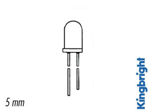 Velleman - Led clignotante verte diffusante 5mm