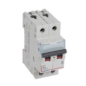 Legrand - Autom. DX³ 6000A/10kA 2P B04 230/400V - 2 modules