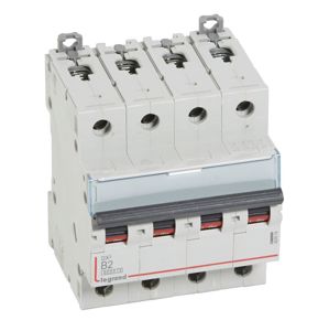 Legrand - Autom. DX³ 6000A/10kA 4P B02 400V - 4 modules