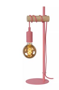 Lucide - POLA - Lampe de table Chambres d'enfant - Ø 15 cm - 1xE27 - Rose