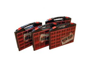 Velleman - Tayg - boîte de rangement - 430 x 370 x 85 mm - 13 compartiments amovibles