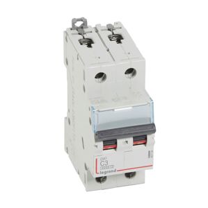 Legrand - Disj. DX³ 6000A/10kA 2P C03 400V 2 modules