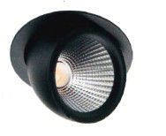 SG LIGHTING - Exclusive Midi in/out zwart 31W 4000K LED fase afsn.