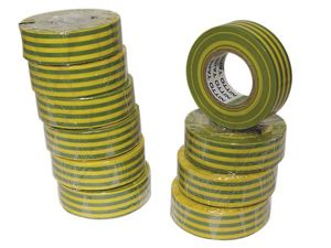 Velleman - Nitto - isolatietape - groen/geel - 19 mm x 10 m