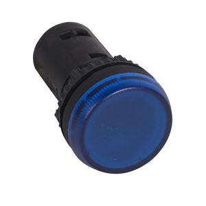 Legrand - Voyant Osmoz LED 130V bleu monobloc - avec LED intégrée