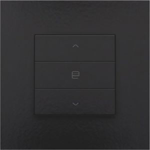 Enkelvoudige motorbediening, Bakelite® piano black coated