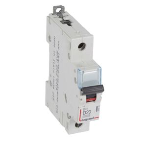 Legrand - Autom. DX³ 10000A/16kA 1P D20 230/400V - 1 module