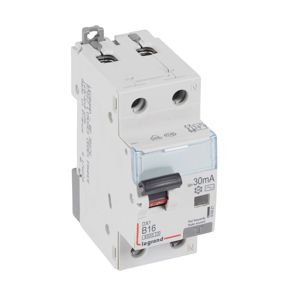 Legrand - Disj. diff DX³ PhN 30mA B16 AC 6000A/10kA - 1 module