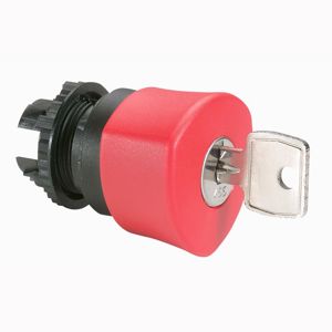 Legrand - Osmoz knop sleutel rood d. 40 niet verlicht