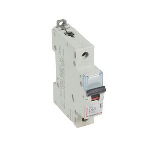 Legrand - Disj. DX³ 10000A/16kA 1P D63 230/400V - 1 module