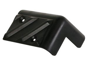 Velleman - Bescherming voor luidsprekerbehuizing - zwart plastic - 80 x 50 mm x 90° - 8 st.