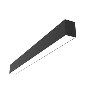 FLOS - In-Finity 70 Mm Section - Black - Surface - 1405 Mm Straight Element - 3.000 K Cri 80 - Reflector Ge