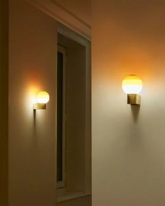 MARSET - Dipping Light A1-13 Amber/Brushed Brass