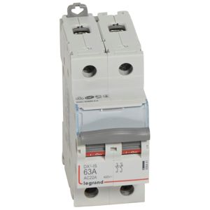 Legrand - Lastschakelaar DX³ 2P 63A 2 modules