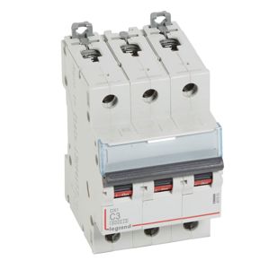 Legrand - Autom. DX³ 6000A/10kA 3P C03 400V 3 modules