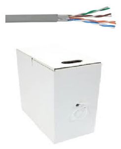 KABEL - Câble de transmission de données blindéF/UTP Cat. 6 - Cca / LSOH (Box 305M)