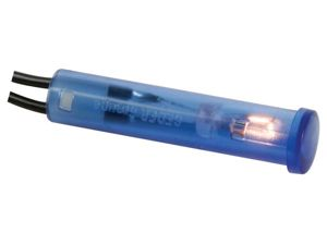 Velleman - Ronde 7mm signaallamp 24v blauw