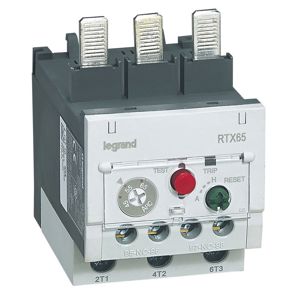 Legrand - Therm. relais RTX³65-45-65A vr CTX³65-1NO+1NG-kooiklemmen