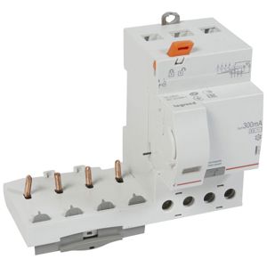 Legrand - Bloc diff DX³ 4P 300mA 63A Type AC-S - 4 modules