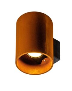 SLV LIGHTING - RUSTY© UP/DOWN WL, outdoor led wandopbouwarmatuur rond roest CCT switch 3000/4000K