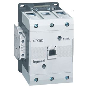 Legrand - Contact 3P CTX³150 130A 24V AC 2NO+2NG - kabelschoenen