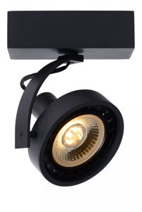 Lucide - DORIAN - Plafondspot - LED Dim to warm - GU10 - 1x12W 2200K/3000K - Zwart