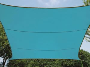 Velleman - Zonnezeil - rechthoek - 2 x 3 m - kleur: hemelsblauw