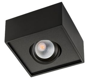 SG LIGHTING - Cube Lux Zwart 8W Led 2700K