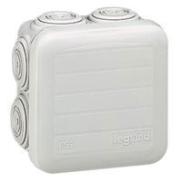 Legrand - Boîte carrée Plexo IP 55 étanche - gris - 7 embouts
