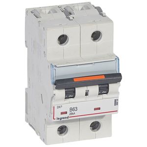 Legrand - Automaten DX³ 2P B 63A 230/400V - 25KA - 3 mod