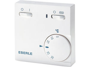 TEMPOLEC - Thermostat d'ambiance + ON/OFF+ appoint 230VAC 5-30°C 1NC 10A
