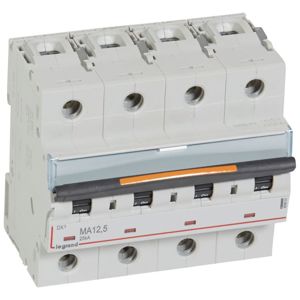 Legrand - Automaten DX³ MA 4P 12.5A 400V - 25KA - 6mod