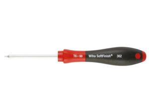 Velleman - Wiha tournevis softfinish® torx® avec lame ronde (01285) t5 x 60 mm