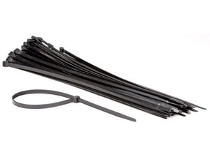 Velleman - Set met nylon kabelbinders - 8.8 x 500 mm - zwart (50 st.)