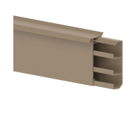 GGK - SL/T 20x70 plintgoot met tapijtren, beige (1019)