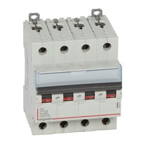 Legrand - Autom. DX³ 6000A/10kA 4P C32 400V 4 modules