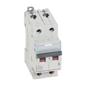 Legrand - Autom. DX³ 6000A/10kA 2P D40 400V 2 modules