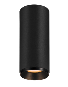 SLV LIGHTING - NUMINOS CL DALI S, indoor led plafondopbouwarmatuur zwart/zwart 4000K 24°