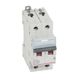 Legrand - Autom. DX³ 6000A/10kA 2P D63 400V 2 modules