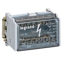 Legrand - Modulaire verdeelklem 2p 125 A 15 klemmen - 18 kA - 8 mod.