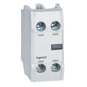 Legrand - Cont.aux.CTX³ 2/4P-16A-frontal CTX³22/40/65/100/150-2NO