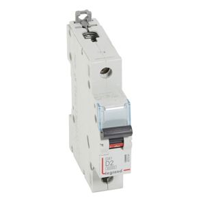 Legrand - Autom. DX³ 6000A/10kA 1P D02 400V 1 module