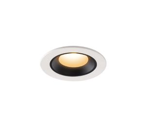 SLV LIGHTING - Numinos® Xs, Plafondinbouwarmatuur Wit / Zwart 4000K 20°