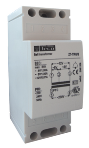 TECO - Transformateur sonnerie TC 24VA 230VAC-12/24VAC