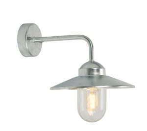 NORLYS - VANSBRO CLEAR GALVANISED E27 ,1 X 42W HALO