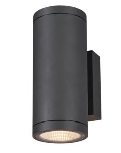 SLV LIGHTING - ENOLA ROUND UP/DOWN M, outdoor LED wandarmatuur antraciet