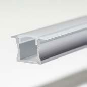 PROLUMIA - ECO-Line inbouwprofiel - H.15 mm L.2 m - Aluminium