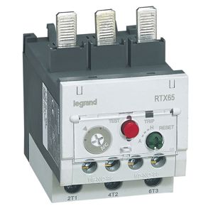 Legrand - Therm. relais RTX³65-34-50A vr CTX³65-1NO+1NG-kooiklemmen